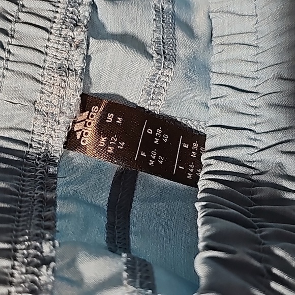 Adidas Aeroready Pacer 3 Shorts Training Unlined Pull-On GT1187 Hazy Blue M - Picture 7 of 11